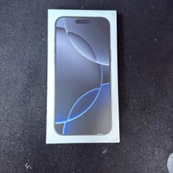 iPhone 16 Pro Max 1 TB  Fully Unlocked. 