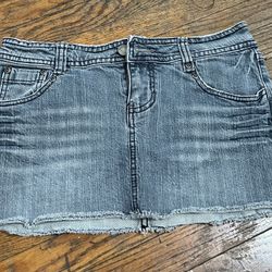 Denim skirt