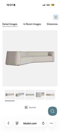BluDot Thataway Sectional Sofa