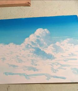 Original poster colour painting