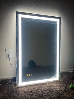 Large LED Lighted Vanity Mirror