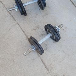 Weights Set Total Of 15 lbs  Each