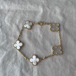 Van Cleef Mother Of Pearl Bracelet 