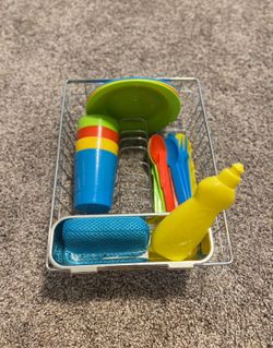 Melissa & Doug Wash And Dry Dish Set