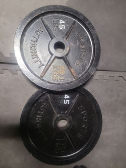 Sports Authority 45 lb Weight Plates Pair