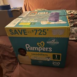 210ct Pamper’s Swaddlers