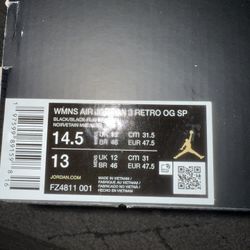 Jordan 3 Ah Ma Manure