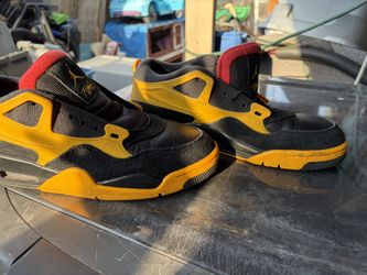 Nike Air Jordan’s 4 RM Bruce Lee Blk/yellow