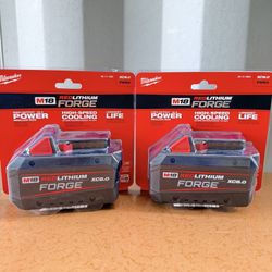Milwaukee M18 Battery 8.0 Forge TWO-PACK