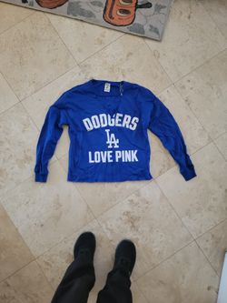 LA DODGERS VICTORIA'S SECRET WOMEN'S SWEATER Sz Small