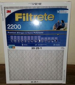 The Filtrete 2200 MPR Premium Allergen & Home Pollutants Air Filter