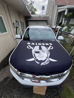 Raiders hood cover
