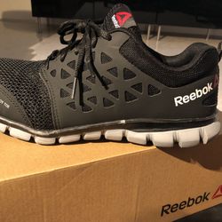 Reebok Composite Toe Shoes M9.5 W11 Sneakers 