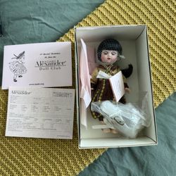 Madame Alexander doll Thailand -new never removed from box  