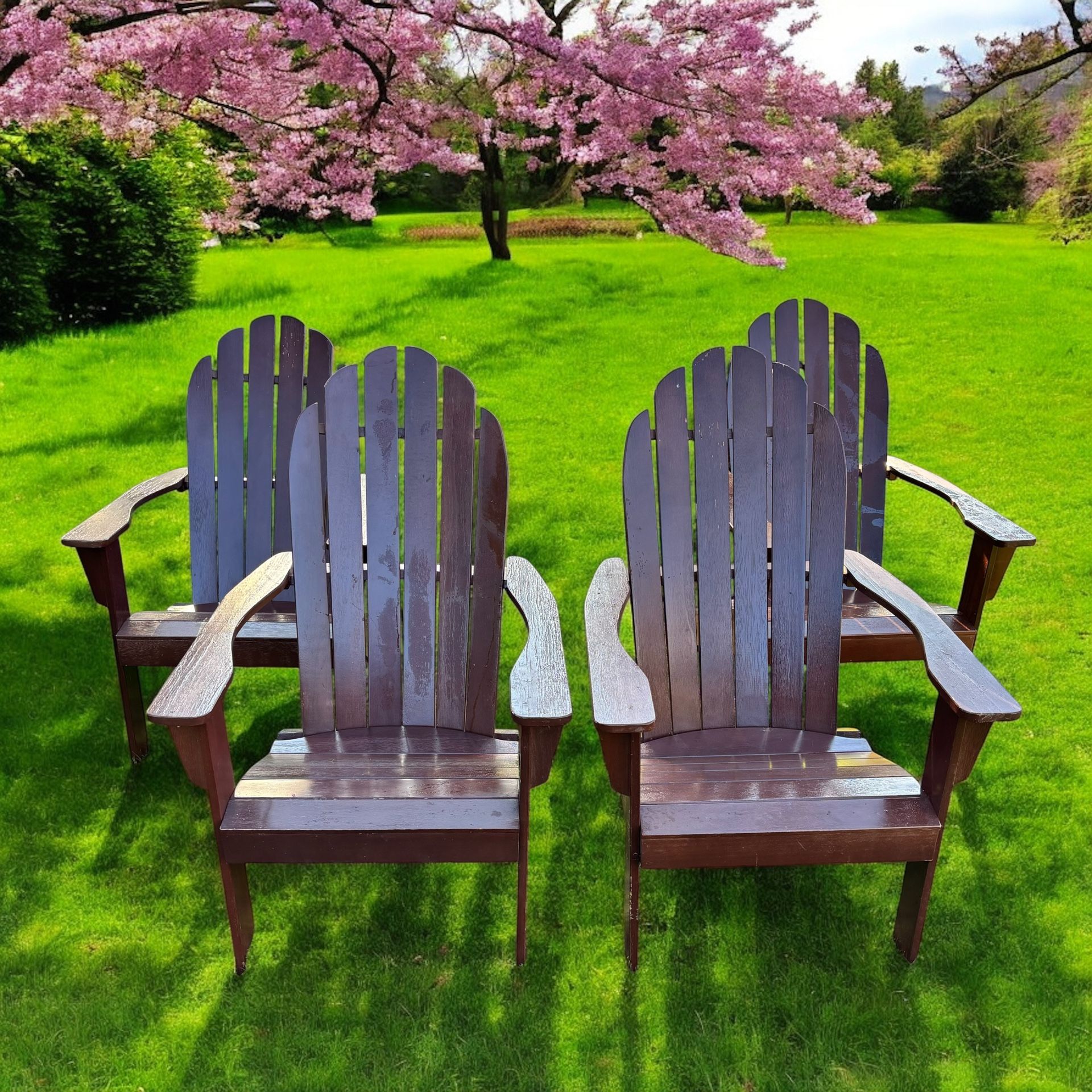Adirondack Chair Set