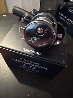 Ocea Jigger 2501HG Left handed fishing reel