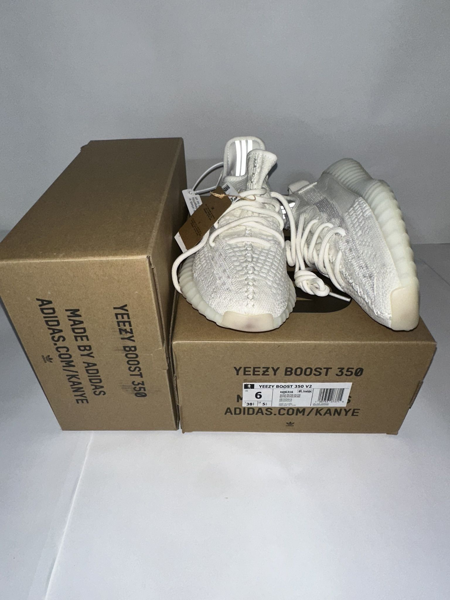 Adidas Yeezy Boost 350 V2 Pure White / Bone