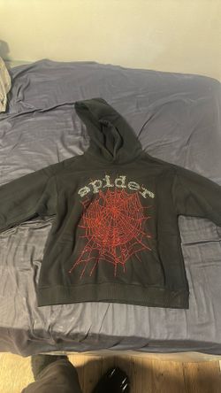 Sp5der hoodie new black medium