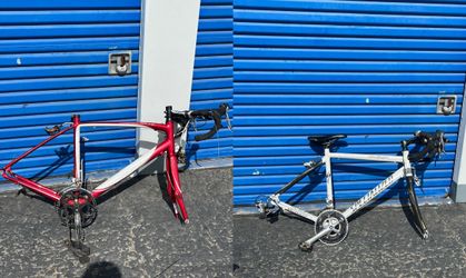 Two specialized project/part bikes