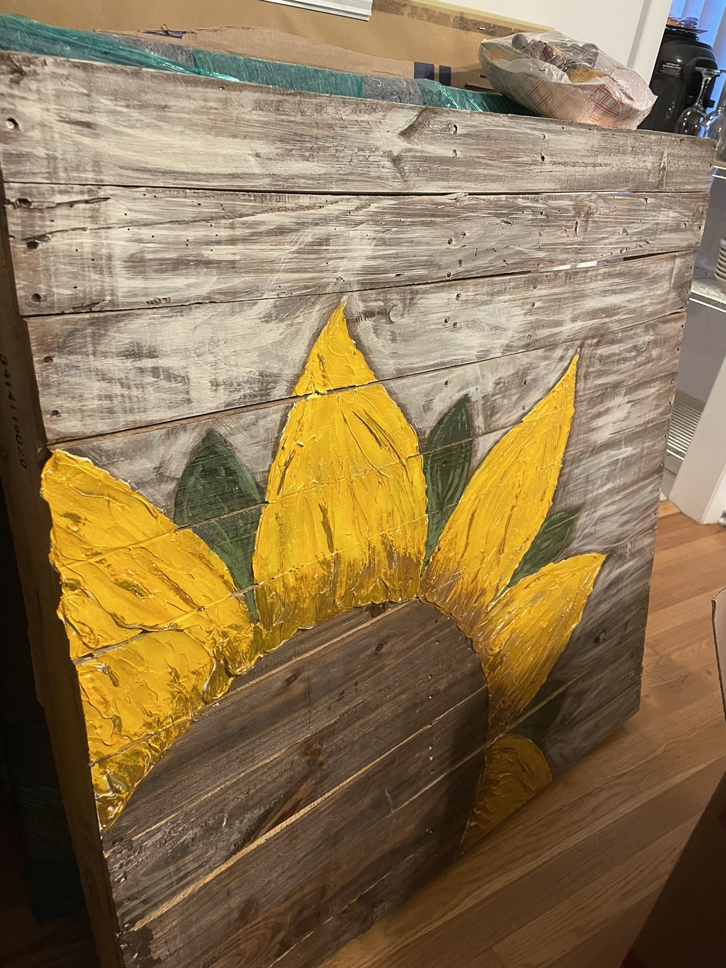 Hand Paint Sunflower