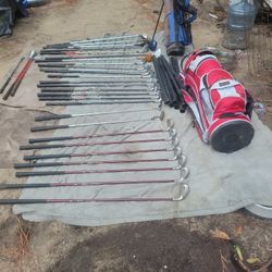 Assorted Golf Clubs