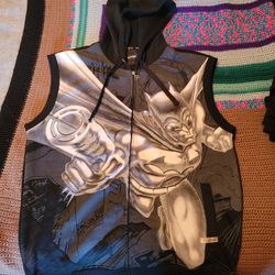 Lot29 Vintage Batman Hoodie Vest XL