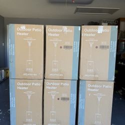 (6) OUTDOOR HEATERS - ReadDescription For Details 