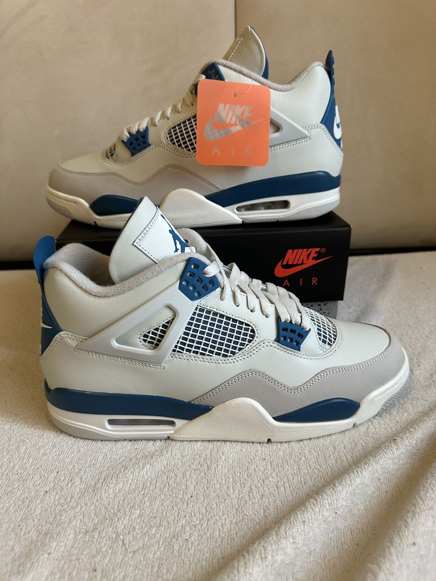 SIZE 12 ‘Military Blue’ Jordan 4 BRAND NEW