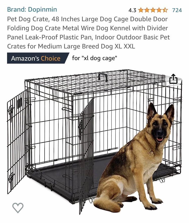 XL Dog Crate