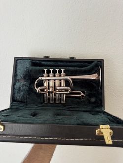Yamaha Custom 9810 Silver Plated Bb/A Piccolo Trumpet