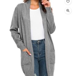 Gray Cardigan