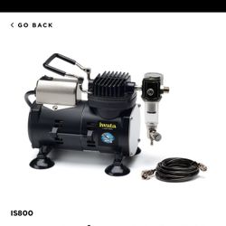 Iwata Sprinter Jet Airbrush Compressor And Airbrush