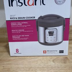 RICE & GRAIN COOKER  (8 CUPS)