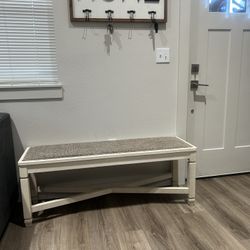 ASHLEY Furniture Bench Dimensions Are In Second Picture 