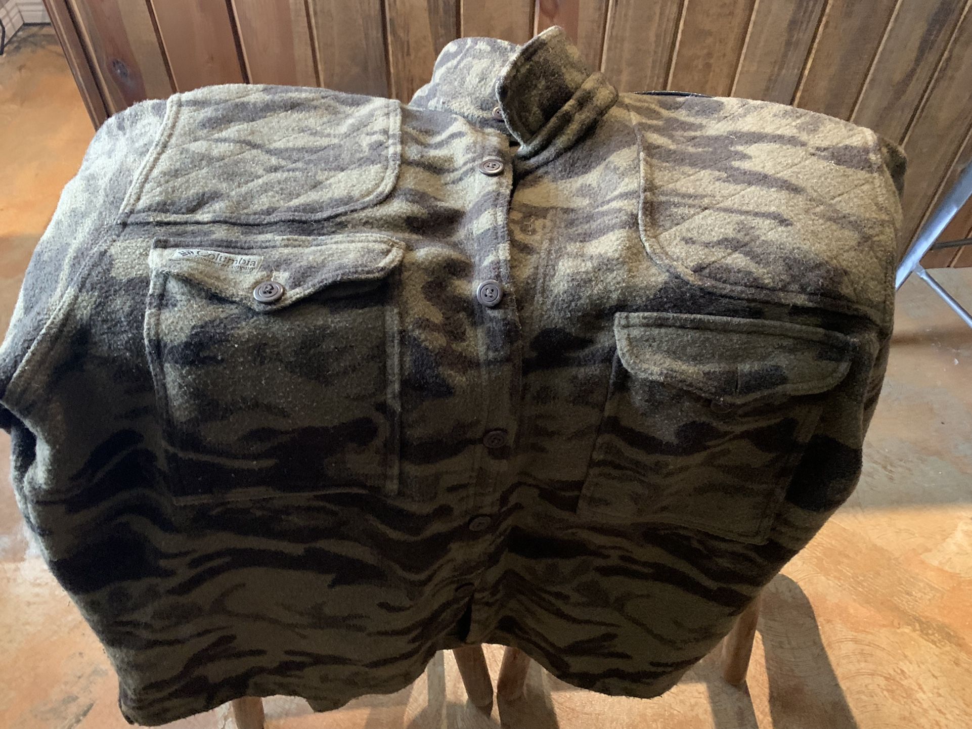 Columbia Wool Hunting Parka XXL
