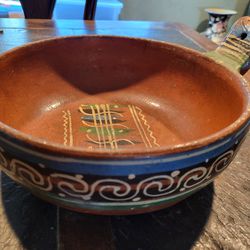Large Antique Mexican Baking Pan Vintage Mexico Interior Design Fiesta Party Planning
