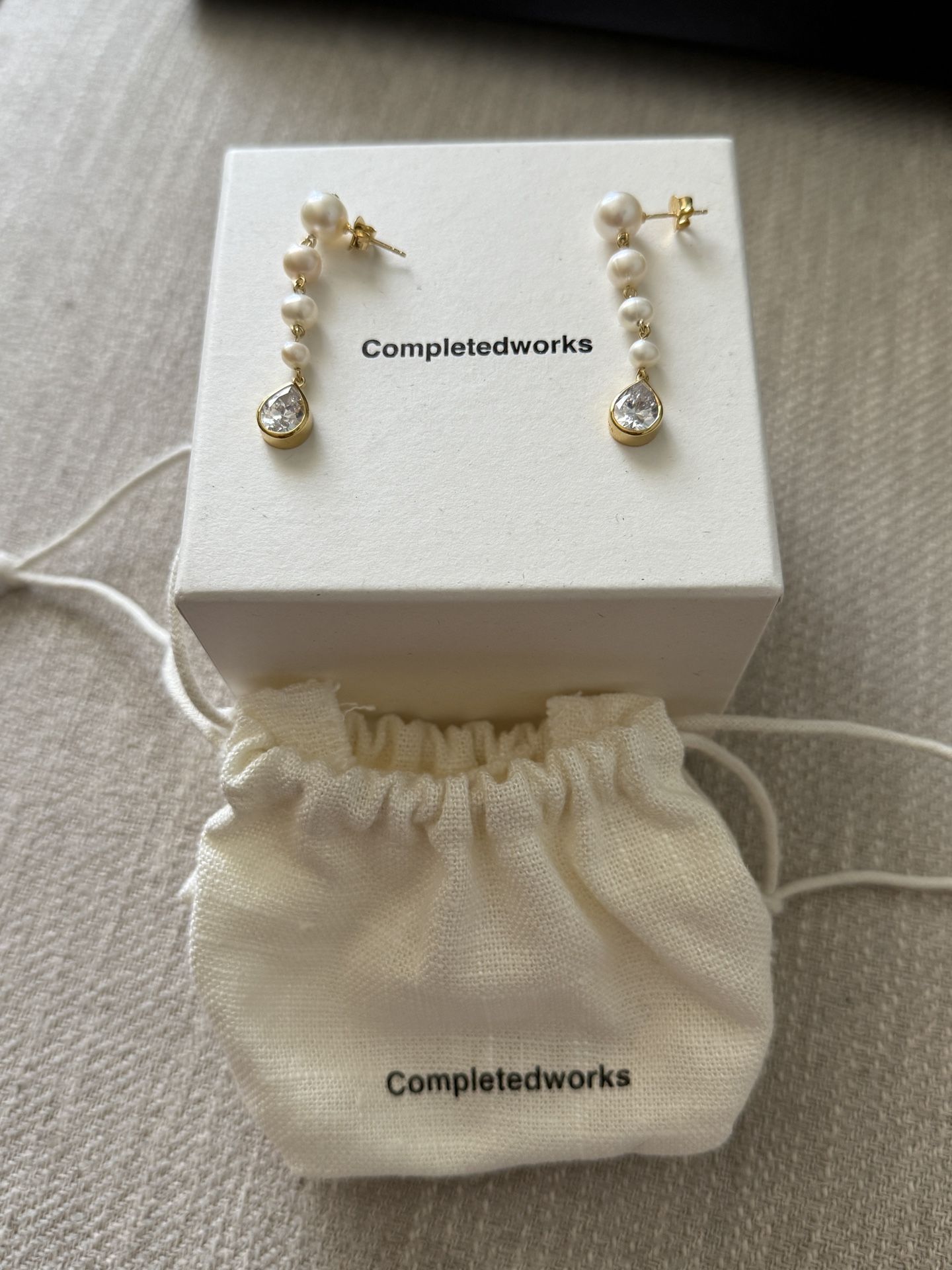 CompletedWorks Pearl Earrings