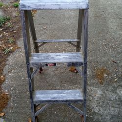 STEP LADDER 3ft ALUMINUM 