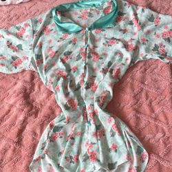 Victoria secret vintage Gold Label Satin Robe