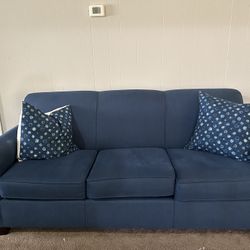 Like New Blue Sofa