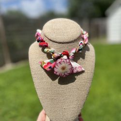 Preserved Rose Necklace 