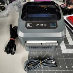 Zebra ZP 450 ctp Thermal label printer 