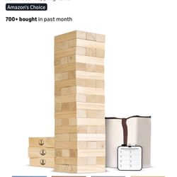 BRAND NEW :: Never Used :: Giant “Jenga” Block Tower Game!