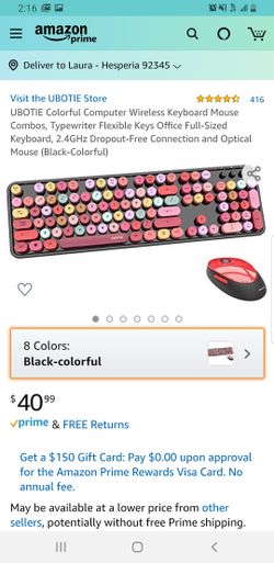 Wireless Keyboard and Mouse