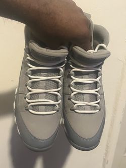 Jordan 9s cool grey 7.5 160$