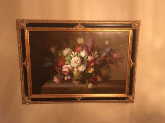 Floral Oil Painting
