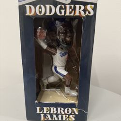 Los Angeles Dodgers Lakers Lebron James Bobblehead - SGA - Brand New In Box