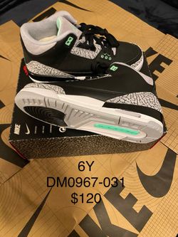 Jordan 3 Green Glow