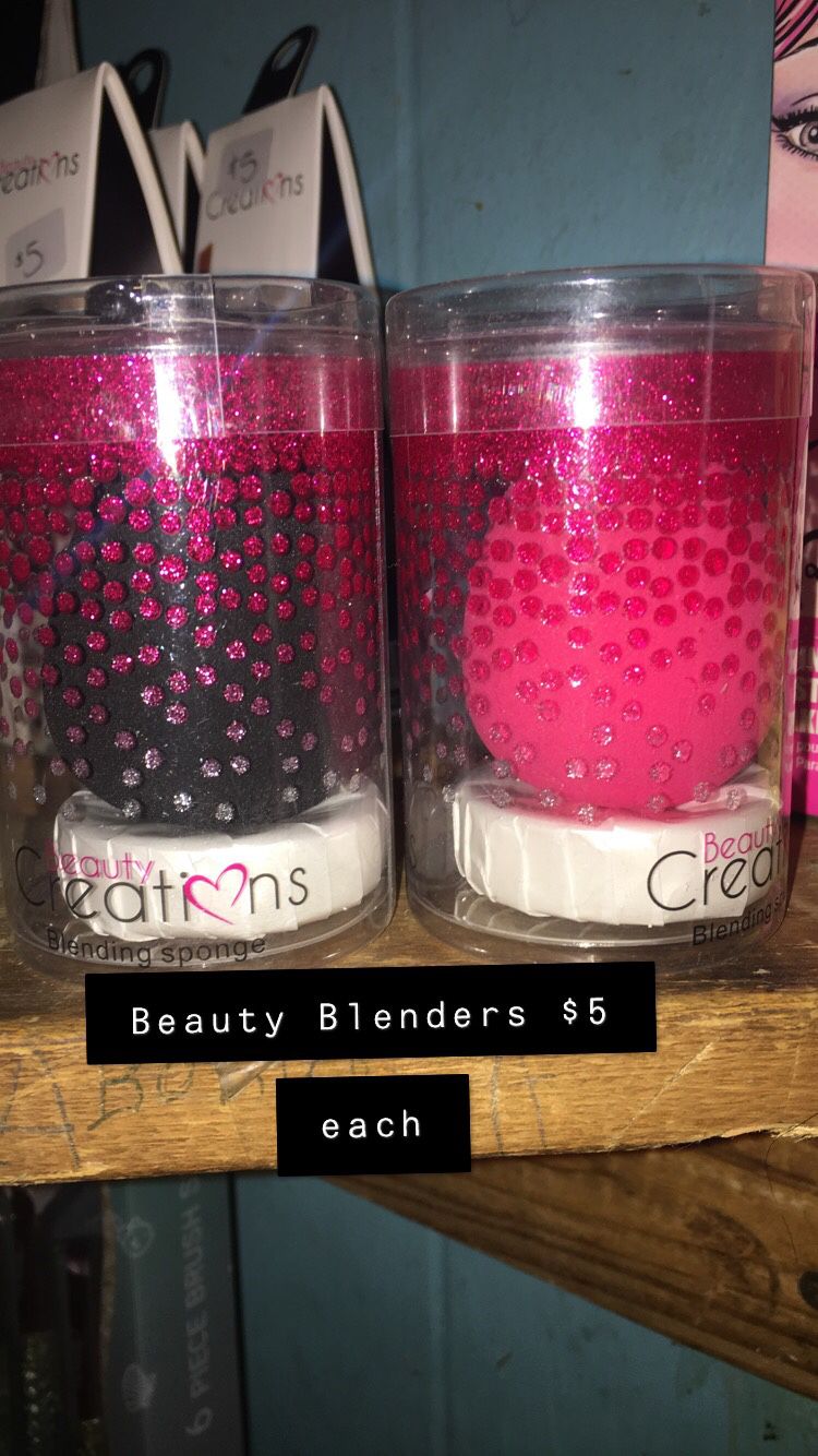 Beauty Blenders with soap