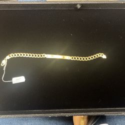 14k Blank ID bracelet 